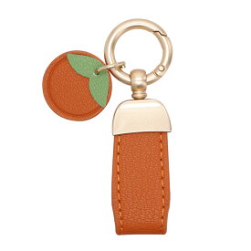 ＼半額市場★開催中／ キーリング キーホルダー ゴールド レザー バッグチャーム おしゃれ 可愛い 送料無料 プチギフト 【在庫限り】