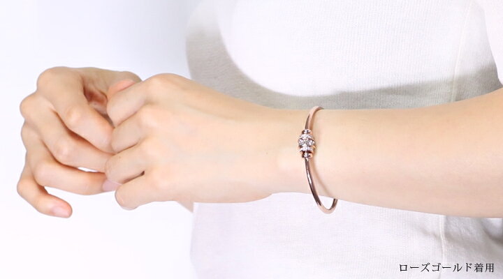 楽天市場】スワロフスキー バングル ブレスレット レディース  