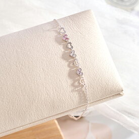 ブレスレット ハートライン ハートブレスレット ブレス 韓国アクセサリー