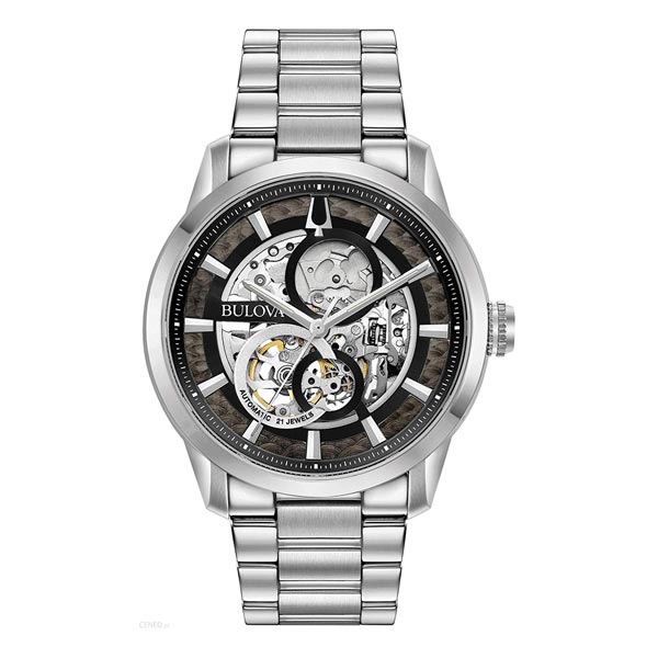 送料無料 BULOVA ブローバ 正規品 時計 腕時計 専用箱 96A208 自動巻き メンズ腕時計 サットン オートマチック ラッピング無料 スケルトン 洗っ時計プレゼントは6月30日まで 新登場 大規模セール