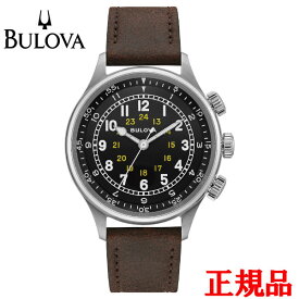 【最大24回払いまで無金利】BULOVA ブローバ Military 自動巻き メンズ腕時計 送料無料 96A245 ラッピング無料