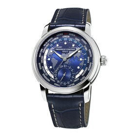 【最大42回払いまで無金利】【豪華ノベルティ進呈】 正規品 FREDERIQUE CONSTANT フレデリック・コンスタント ワールドタイマー マニュファクチュール メンズ腕時計 自動巻き 送料無料 FC-718NWM4H6 ラッピング無料