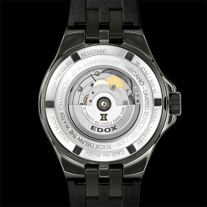【ご予約受付中】【豪華ノベルティ進呈】正規品EDOXエドックスDELFINデルフィンメカノ60THアニバーサリーリミテッドエディション自動巻きメンズ腕時計送料無料85304-357GN-NRN1ラッピング無料【EDOX2021】