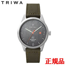 【トリワ/在庫処分】 TRIWA トリワ HUMANIUM 34 クォーツ メンズ腕時計 送料無料 HU34D-SS080912 ラッピング無料 定価税込38,500円