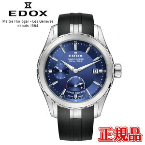 yő60񖳋E؃mxeBiz Ki EDOX GhbNX GRAND OCEAN POWER RESERVE AUTOMATIC OhI[V p[U[u I[g}eBbN  Yrv  94500-3CA-BU