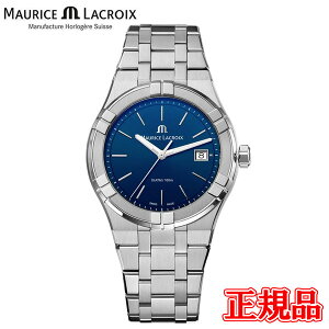�y���؃m�x���e�B�i��z�y�ő�42�񕥂��܂Ŗ������z ���K�i MAURICE LACROIX ���[���X���N���A �A�C�R�� �N�H�[�c 40mm �����Y�r���v �������� AI1108-SS002-430-1 ���b�s���O����