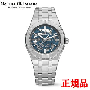 y؃mxeBizyő42񕥂܂Ŗz Ki MAURICE LACROIX [XNA AIKON AUTOMATIC SKELETON  Yrv  AI6007-SS002-031-1 bsO