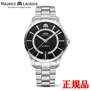 �y���؃m�x���e�B�i��z�y�ő�42�񕥂��܂Ŗ������z ���K�i MAURICE LACROIX ���[���X���N���A PONTOS DAY DATE 40.5mm �������� �����Y�r���v �������� PT6358-SS002-334-1 ���b�s���O����