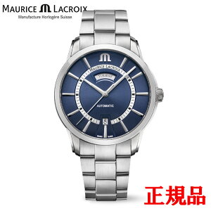 �y���؃m�x���e�B�i��z�y�ő�42�񕥂��܂Ŗ������z ���K�i MAURICE LACROIX ���[���X���N���A PONTOS DAY DATE 40.5mm �������� �����Y�r���v �������� PT6358-SS002-431-1 ���b�s���O����