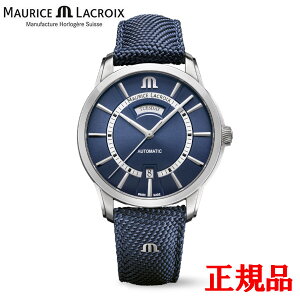 �y���؃m�x���e�B�i��z�y�ő�42�񕥂��܂Ŗ������z ���K�i MAURICE LACROIX ���[���X���N���A PONTOS DAY DATE 40.5mm �������� �����Y�r���v �������� PT6358-SS004-431-4 ���b�s���O����