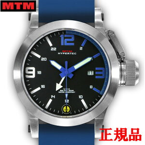 �y�ő�24�񕥂��܂Ŗ������zMTM �G���e�B�[�G�� HYPERTEC 44 SILVER - BLUE DIAL - BLUE RUBBER II �����Y�r���v �N�H�[�c �������� HYP-SS4-BLUE-BL2S-A