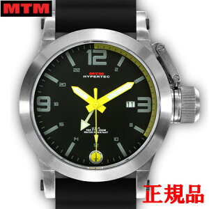 �y�ő�24�񕥂��܂Ŗ������zMTM �G���e�B�[�G�� HYPERTEC 44 SILVER - YELLOW DIAL - BLACK RUBBER I �����Y�r���v �N�H�[�c �������� HYP-SS4-YLLW-BR1S-A