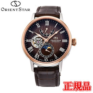 y10%OFF N[|I1118 00:00 `11219:59zz Ki vXe[WVbv胂fORIENT STAR IGgX^[ F7 Mechanical Moon Phase  Yrv  RK-AY0105Y