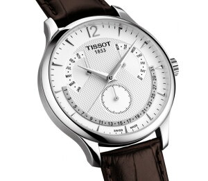 TISSOTティソトラディションパーペチュアルカレンダーメンズ腕時計クォーツ送料無料T063.637.16.037.00