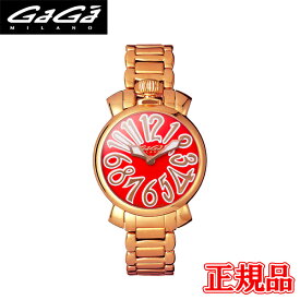 【10%クーポン！4月18日0時～21日9:59】【最大24回払いまで無金利】GAGA MILANO ガガミラノ MANUALE 35MM GOLD PLATED クオーツ[電池式] ユニセックス 送料無料 6021.6