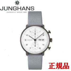 JUNGHANS nX Max Bill by Junghans Chronoscope }bNXEr oC nX NmXR[v Yrv NmOt v  027 4008 03