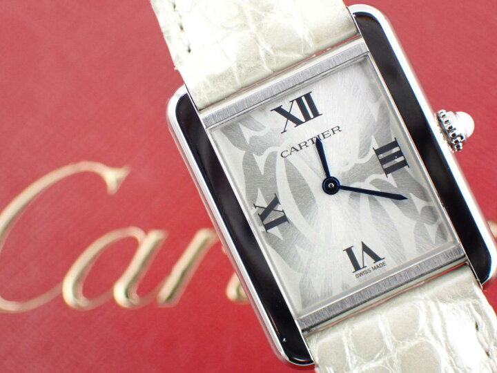 楽天市場】カルティエ タンクソロ SM クリスマス限定モデル クォーツ  