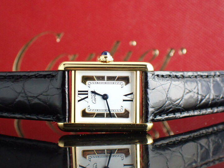 楽天市場】カルティエ マストタンク LM ヴェルメイユ クォーツ  