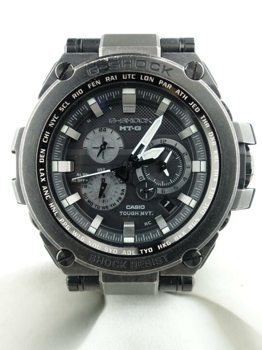楽天市場】カシオ G-SHOCK 電波 ソーラー MT-Gブラック IP MTG-S1000V 