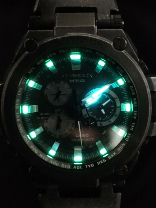 楽天市場】カシオ G-SHOCK 電波 ソーラー MT-Gブラック IP MTG-S1000V 