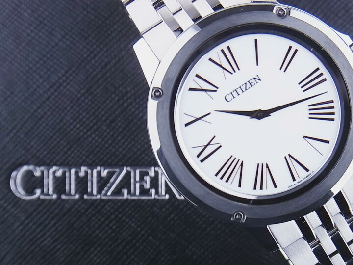 楽天市場】シチズン エコドライブワン 限定300本 ホワイト文字盤  