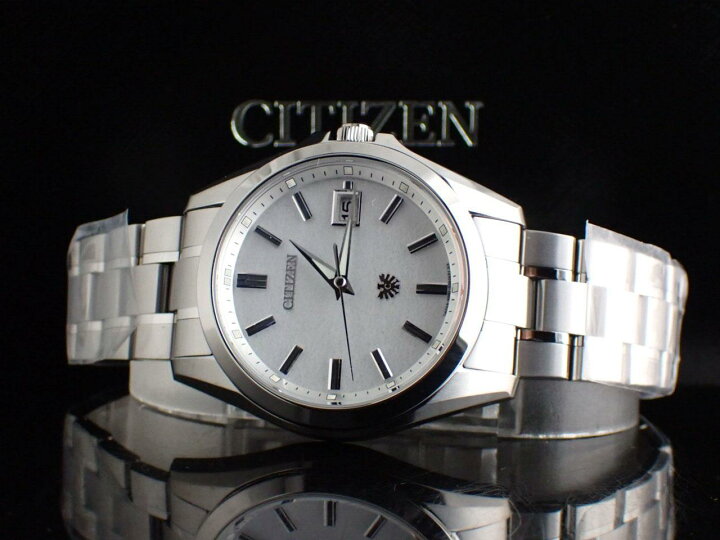 楽天市場】シチズン ザ・シチズン エコドライブ 土佐和紙文字盤 AQ4091  