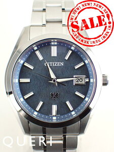 シチズン ザシチズン 年差5秒エコドライブ スーパーチタニウム 藍染文字盤 AQ4091-56M(A060-T027351) 新品