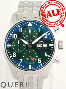 IWC �p�C���b�g�E�H�b�` �N���m�O���t 41 �O���[�� IW388104 �V�i