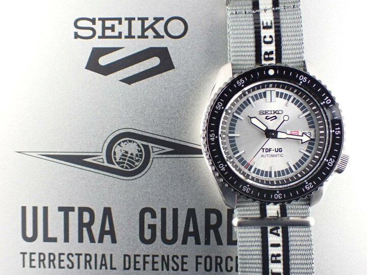 セイコー5 55周年記念ウルトラセブン限定品SBA195. ベルト新品