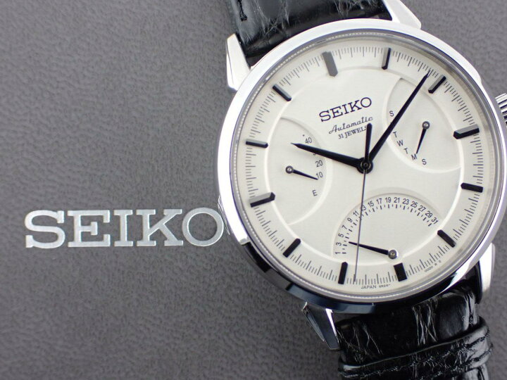 楽天市場】セイコー プレサージュ メカニカル ダブルレトログラード  