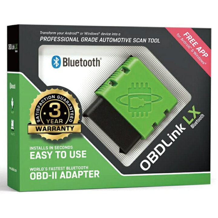 楽天市場】OBDLink LX Bluetooth Scan Tool OBD-II アダプタ スキャン 