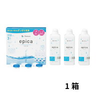【10/3 23:59マデ クーポン配布中】メニコン エピカ 310ml 3本パック 洗浄 すすぎ 消毒 保存液 洗浄液 エ…