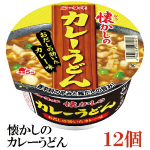 ヤマダイ ニュータッチ 懐かしのカレーうどん 84g ×1箱【12個】