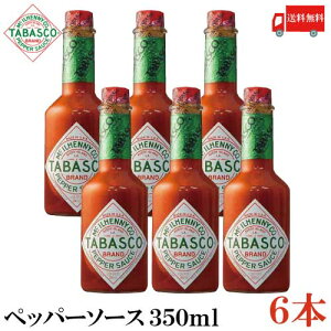 �������� �^�o�X�R �I���W�i�� �y�p�[�\�[�X 350ml×6�{(TABASCO �z�b�g�\�[�X PEPPER �y�b�p�[�\�[�X)