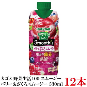 JS ؐ100 Smoothie x[X[W[ 330ml ×12{y1z