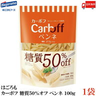 送料無料 はごろも カーボフ 糖質50％オフ ペンネ 100g×1袋