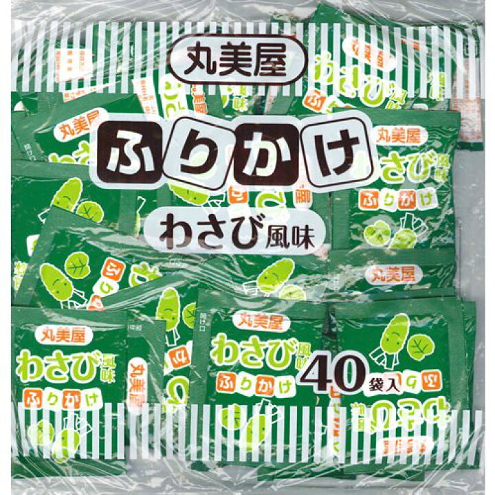 市場】全国送料無料 丸美屋 特ふり わさび風味 2.5g × 40個 【業務用】(徳用 ふりかけ) : クイックファクトリー 市場】全国送料無料 丸美屋 特ふり わさび風味 2.5g × 40個 【業務用】(徳用 ふりかけ) : クイックファクトリー