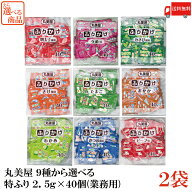 送料無料 丸美屋 9種から2種類選べる 特ふり 2.5g×40個【業務用】×2袋