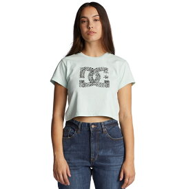 アウトレット価格 DC ディーシー シューズ DC STAR FILL CROP TEE ウィメンズ Tシャツ Tシャツ ティーシャツ