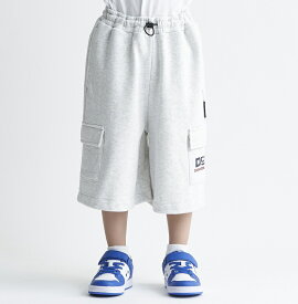 ディーシーシューズ DC SHOES 　24 KD WIDE FLEECE CARGO SHORT キッズ ショートパンツ Kids ウォークショーツ ショーツ ハーフパンツ ハーパン 【YWS241507 GRY】