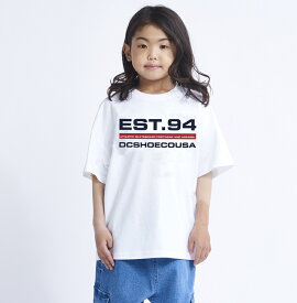 アウトレット価格 DC ディーシー シューズ 23 KD EST94 SS キッズ Tシャツ Tシャツ ティーシャツ