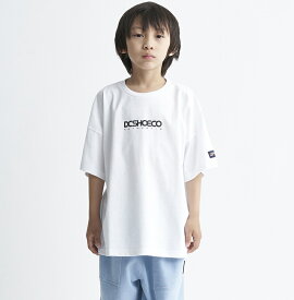 ディーシーシューズ DC SHOES 　24 KD AUTHENTIC SS キッズ Tシャツ Kids T-shirts 【YST241515 WHT】
