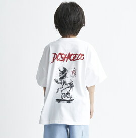 ディーシーシューズ DC SHOES 　24 KD SKULL SS キッズ Tシャツ Kids T-shirts 【YST241519 WHT】