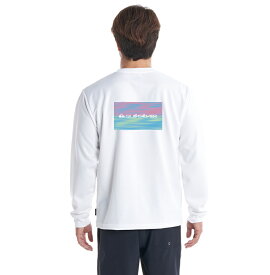 アウトレット価格 Quiksilver クイックシルバー THE SOUND OF THE WAVE LS Tシャツ 長袖 ラッシュガード プルオーバー ラッシュガード