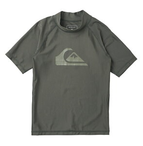 �y���������}���\�����Ԃ�P10�{�I�z�yOUTLET�z�y50%OFF�z Quiksilver �N�C�b�N�V���o�[ ALL TIME SR YOUTH �L�b�Y �j�̎q ���b�V���K�[�h �V���[�g�X���[�u