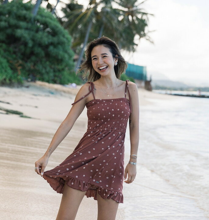 楽天市場 アウトレット価格 Roxy ロキシー ワンピース Baby Kiy X Roxy Summer Dress ドレス ワンピース ワンピ Quiksilver Online Store