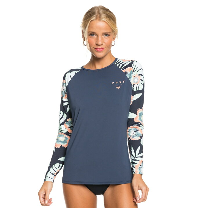 楽天市場 セール Sale Roxy ロキシー Fashion Ls Lycra Pt Sd ラッシュガード プルオーバー ラッシュガード Quiksilver Online Store