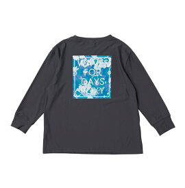 アウトレット価格 ROXY ロキシー キッズ MINI VINTAGE FLOWER L/S TEE ラッシュガード (100-150cm) プルオーバー ラッシュガード