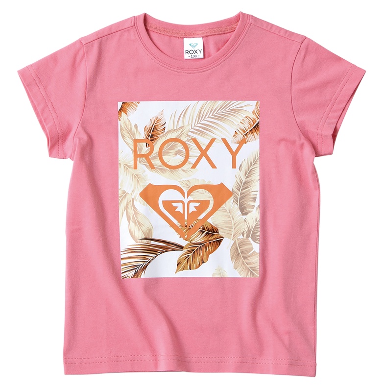 【ROXY ロキシー 公式通販】1～3営業日以内に発送 セール SALE ROXY ロキシー MINI SQUARE LOGO キッズ Tシャツ (100-150) Tシャツ ティーシャツ