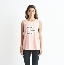 ロキシー ROXY フィットネス 　水陸両用 速乾 UVカット タンクトップ FEAR NONE Womens Tops Other トレーニング ヨガ スポーツ【RSL241530 SPK】